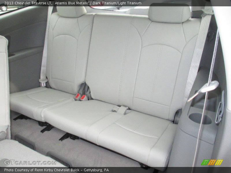Rear Seat of 2013 Traverse LT