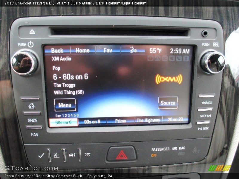 Audio System of 2013 Traverse LT