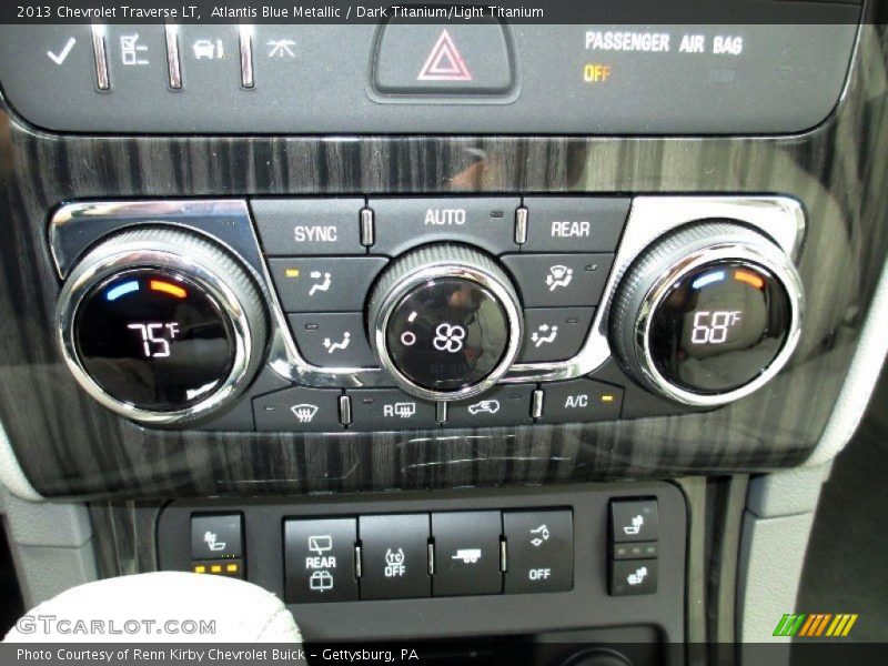 Controls of 2013 Traverse LT