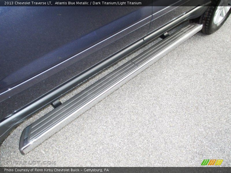 Atlantis Blue Metallic / Dark Titanium/Light Titanium 2013 Chevrolet Traverse LT