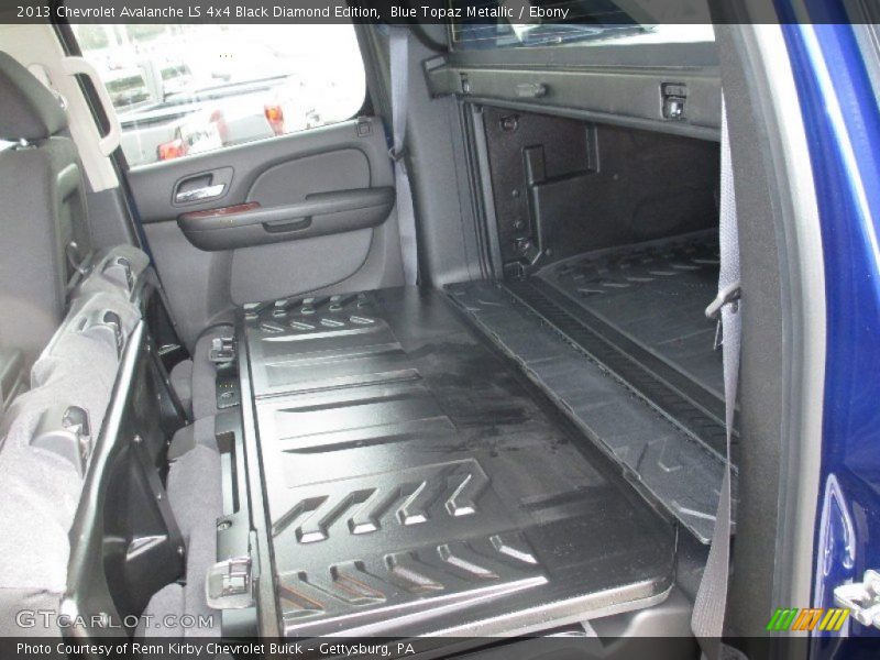 Blue Topaz Metallic / Ebony 2013 Chevrolet Avalanche LS 4x4 Black Diamond Edition