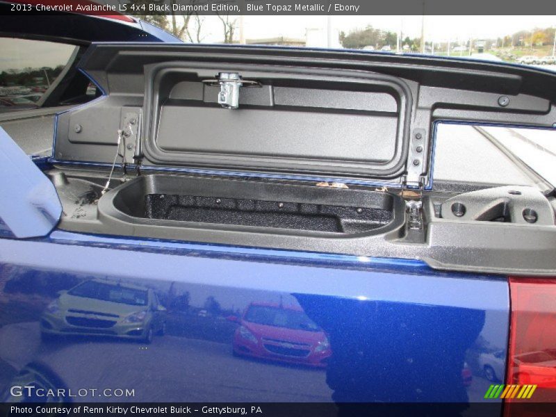 Blue Topaz Metallic / Ebony 2013 Chevrolet Avalanche LS 4x4 Black Diamond Edition