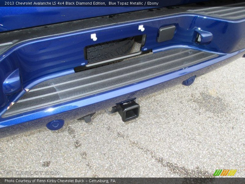 Blue Topaz Metallic / Ebony 2013 Chevrolet Avalanche LS 4x4 Black Diamond Edition