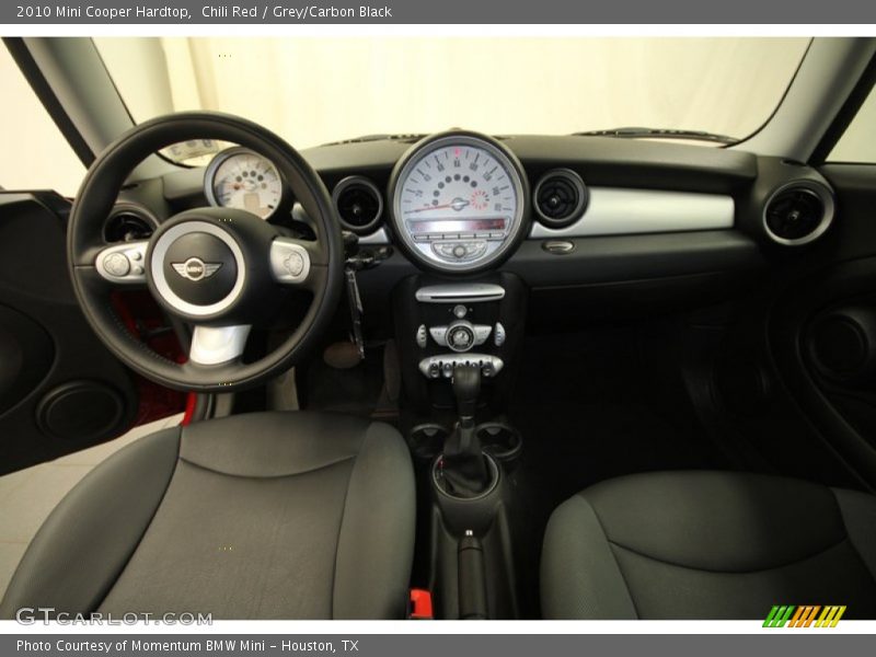 Chili Red / Grey/Carbon Black 2010 Mini Cooper Hardtop