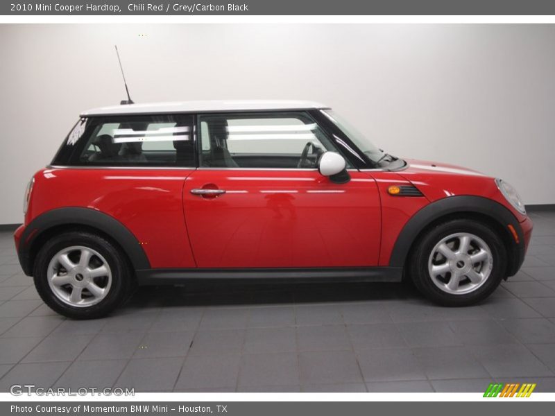 Chili Red / Grey/Carbon Black 2010 Mini Cooper Hardtop
