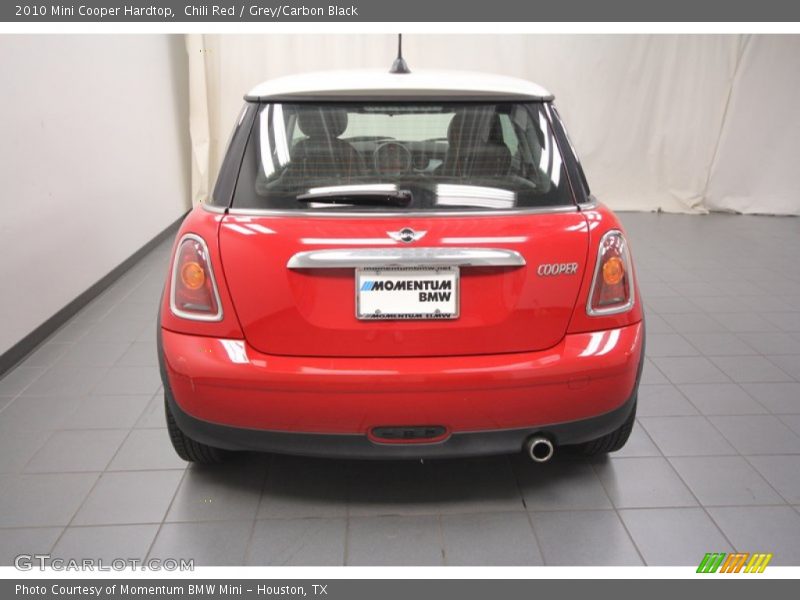 Chili Red / Grey/Carbon Black 2010 Mini Cooper Hardtop