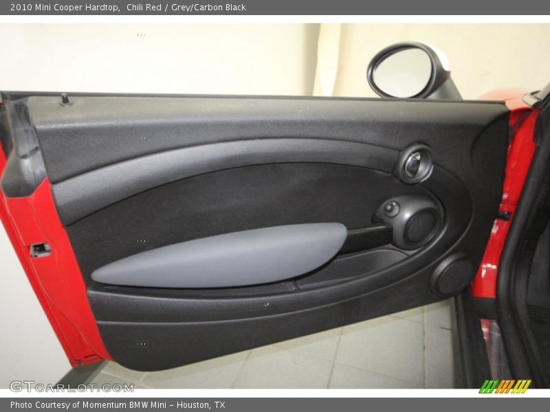 Chili Red / Grey/Carbon Black 2010 Mini Cooper Hardtop