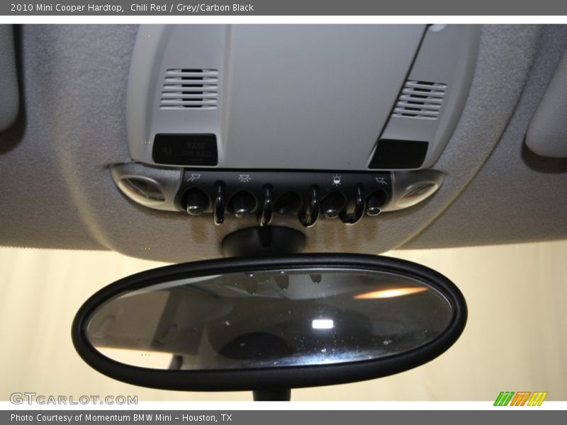Chili Red / Grey/Carbon Black 2010 Mini Cooper Hardtop