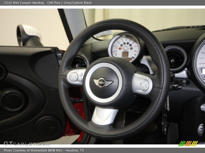 Chili Red / Grey/Carbon Black 2010 Mini Cooper Hardtop