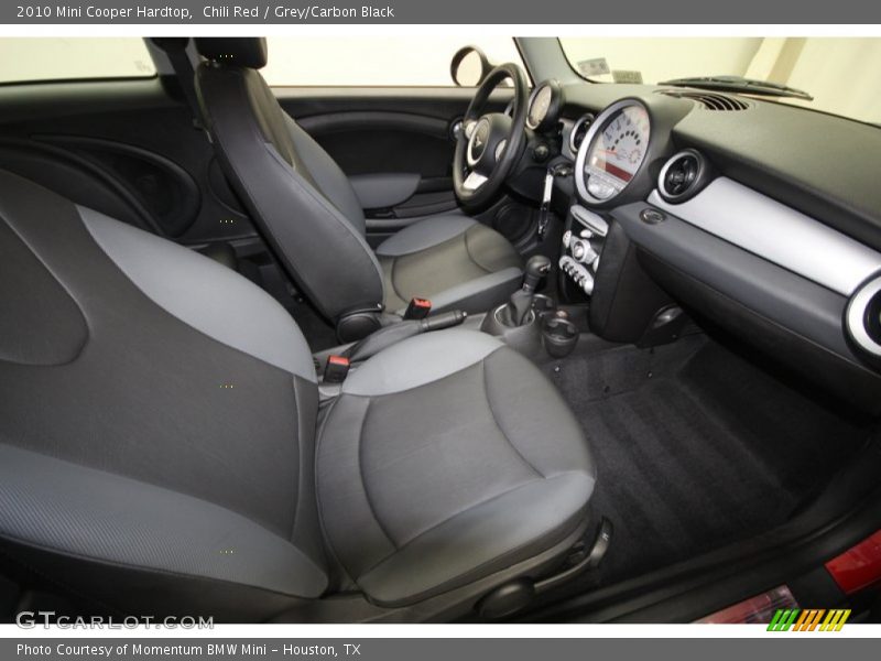Chili Red / Grey/Carbon Black 2010 Mini Cooper Hardtop