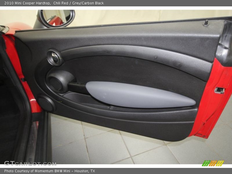Chili Red / Grey/Carbon Black 2010 Mini Cooper Hardtop
