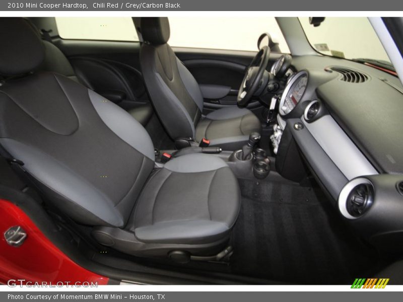 Chili Red / Grey/Carbon Black 2010 Mini Cooper Hardtop