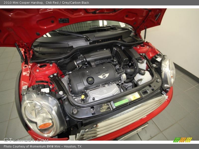 Chili Red / Grey/Carbon Black 2010 Mini Cooper Hardtop