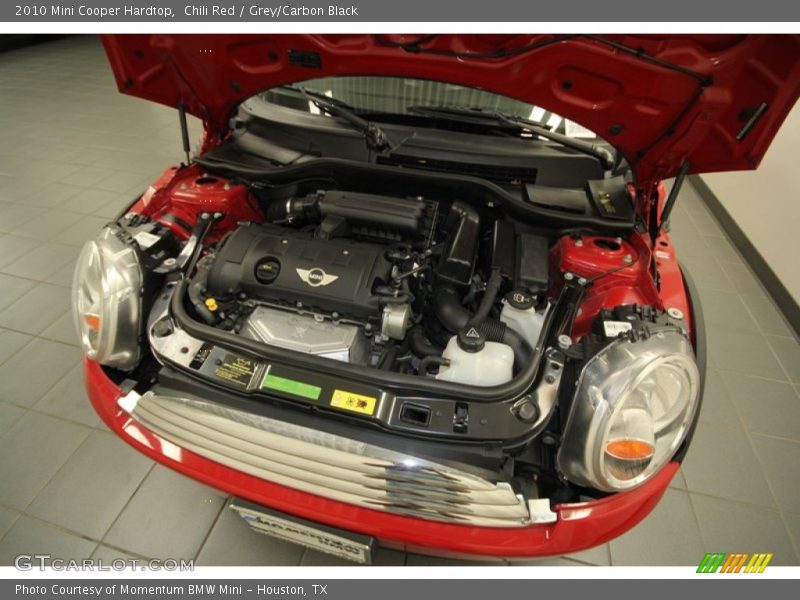 Chili Red / Grey/Carbon Black 2010 Mini Cooper Hardtop