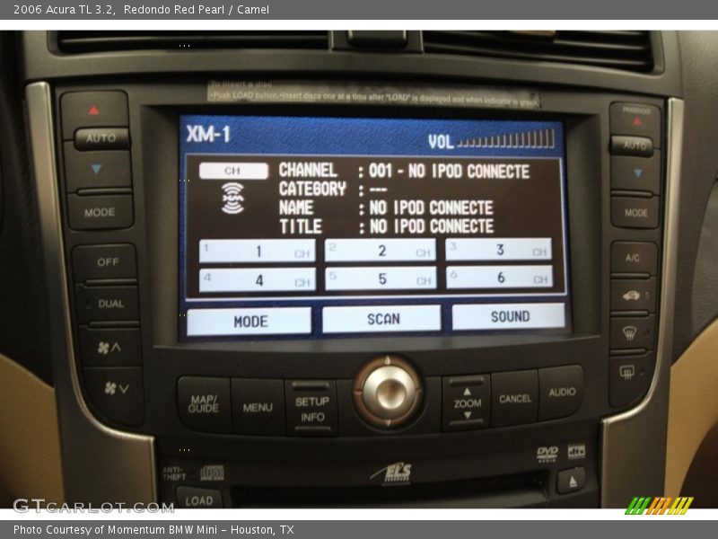 Redondo Red Pearl / Camel 2006 Acura TL 3.2