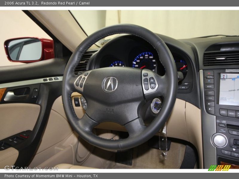 Redondo Red Pearl / Camel 2006 Acura TL 3.2