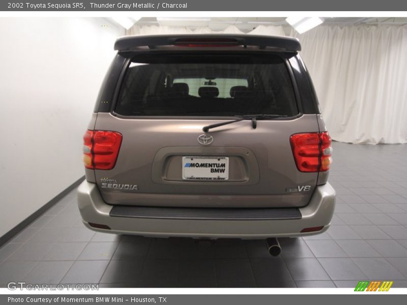 Thunder Gray Metallic / Charcoal 2002 Toyota Sequoia SR5