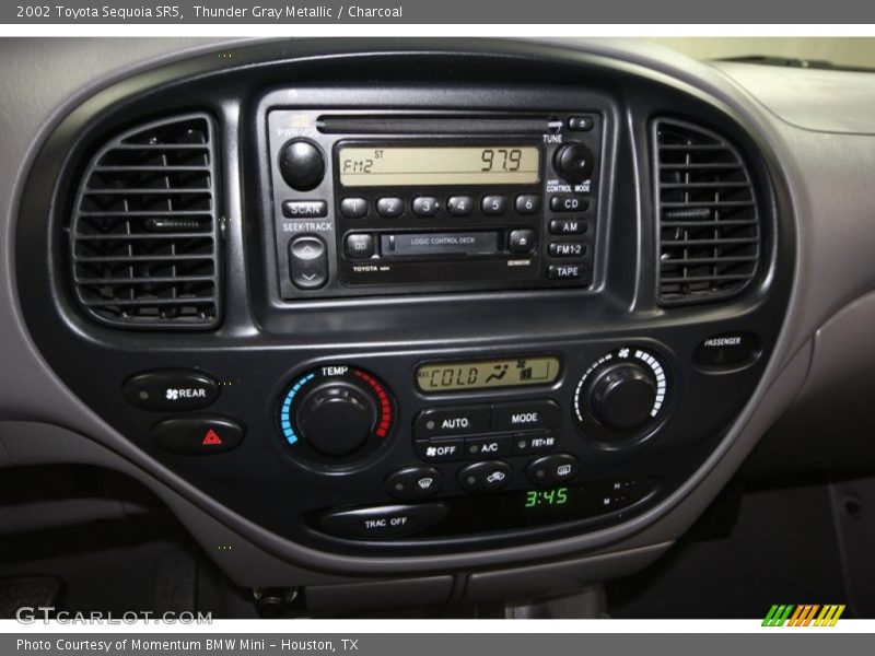 Thunder Gray Metallic / Charcoal 2002 Toyota Sequoia SR5