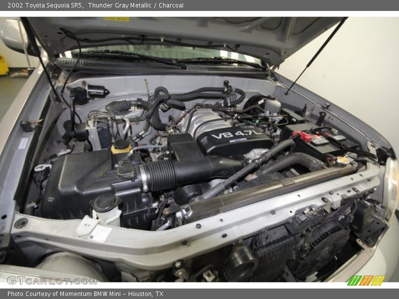 Thunder Gray Metallic / Charcoal 2002 Toyota Sequoia SR5
