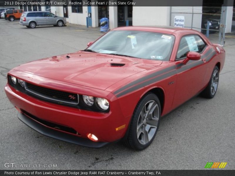 Redline 3-Coat Pearl / Dark Slate Gray 2013 Dodge Challenger R/T Classic