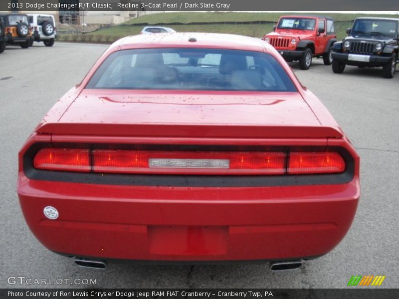 Redline 3-Coat Pearl / Dark Slate Gray 2013 Dodge Challenger R/T Classic