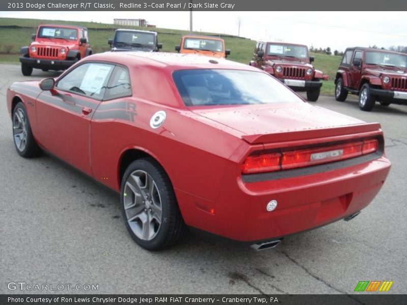 Redline 3-Coat Pearl / Dark Slate Gray 2013 Dodge Challenger R/T Classic