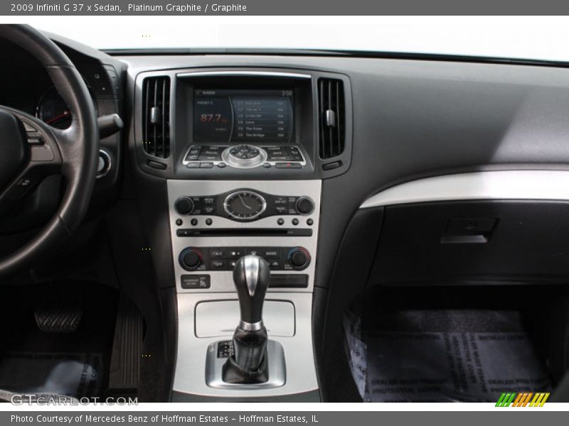 Platinum Graphite / Graphite 2009 Infiniti G 37 x Sedan