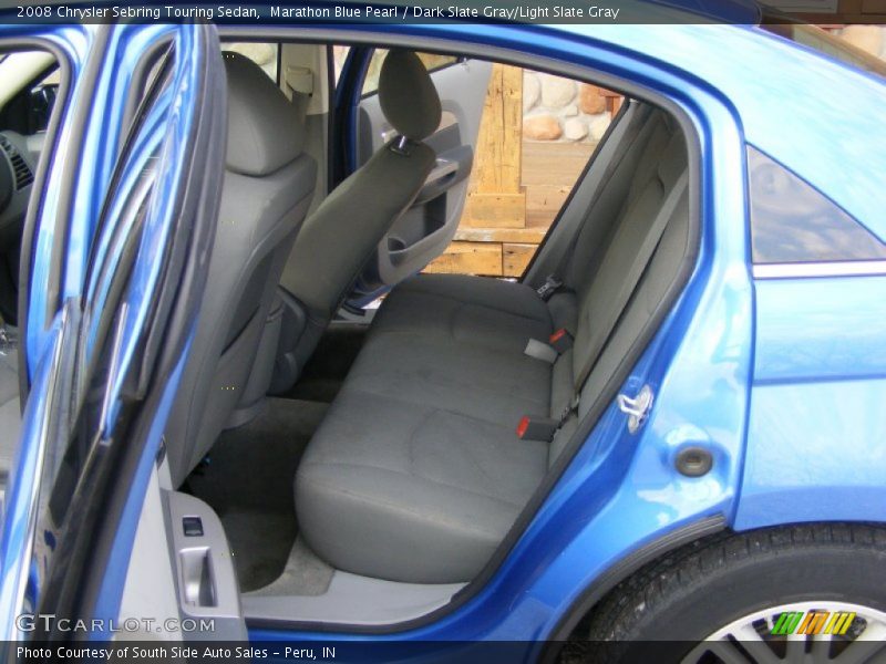 Marathon Blue Pearl / Dark Slate Gray/Light Slate Gray 2008 Chrysler Sebring Touring Sedan