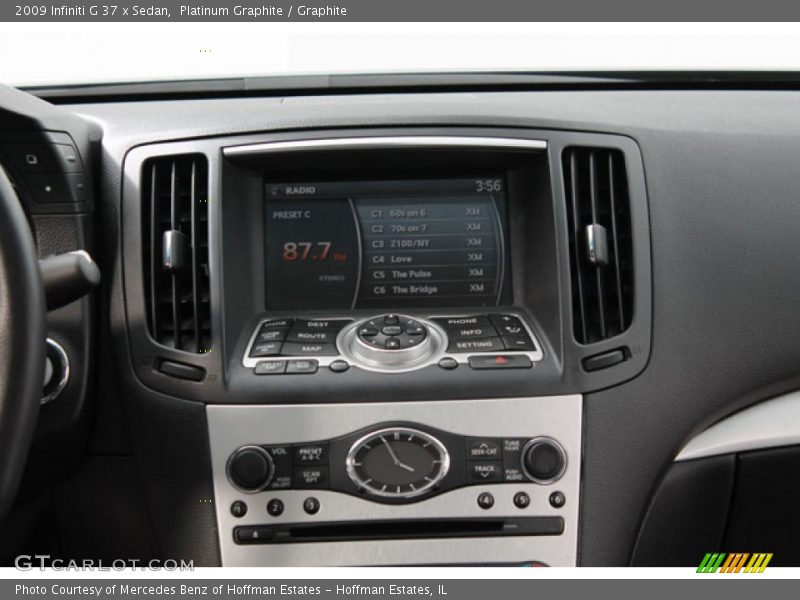 Platinum Graphite / Graphite 2009 Infiniti G 37 x Sedan