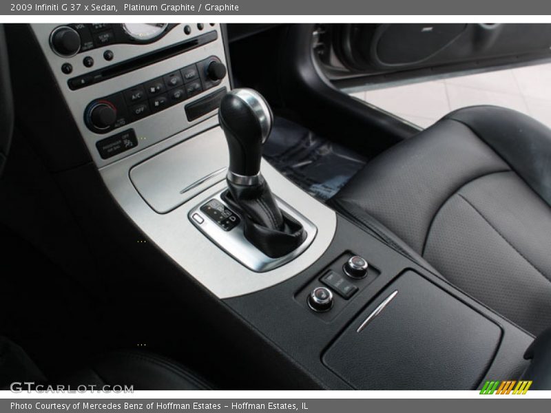 Platinum Graphite / Graphite 2009 Infiniti G 37 x Sedan