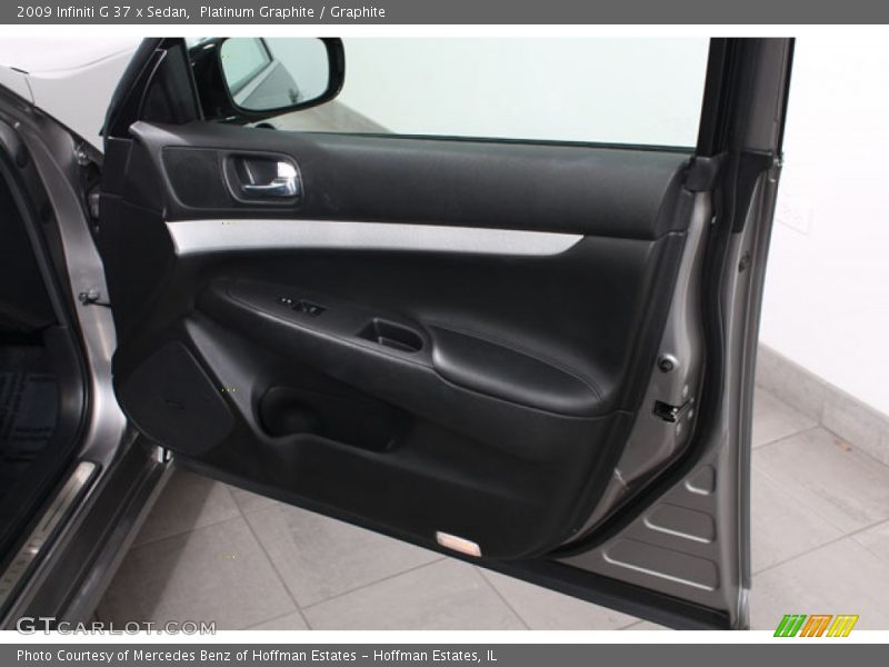 Platinum Graphite / Graphite 2009 Infiniti G 37 x Sedan