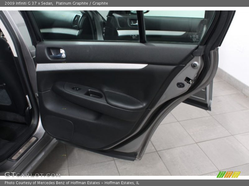 Platinum Graphite / Graphite 2009 Infiniti G 37 x Sedan