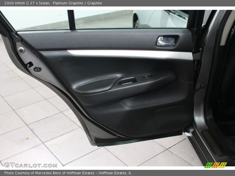 Platinum Graphite / Graphite 2009 Infiniti G 37 x Sedan