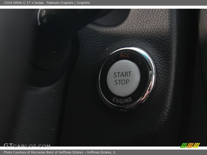 Platinum Graphite / Graphite 2009 Infiniti G 37 x Sedan