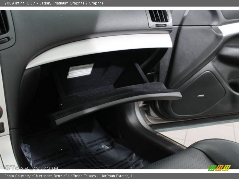 Platinum Graphite / Graphite 2009 Infiniti G 37 x Sedan