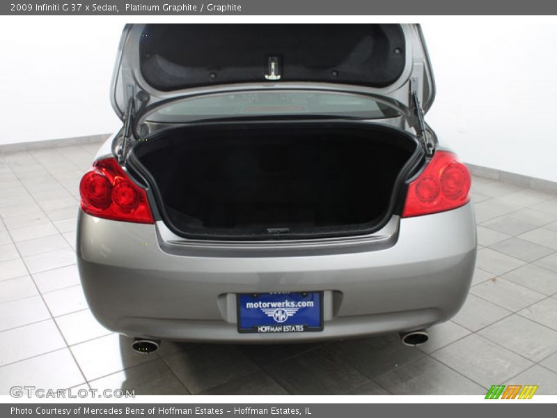 Platinum Graphite / Graphite 2009 Infiniti G 37 x Sedan