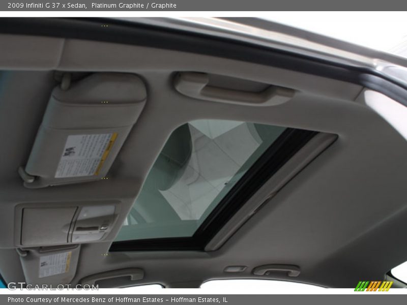 Platinum Graphite / Graphite 2009 Infiniti G 37 x Sedan