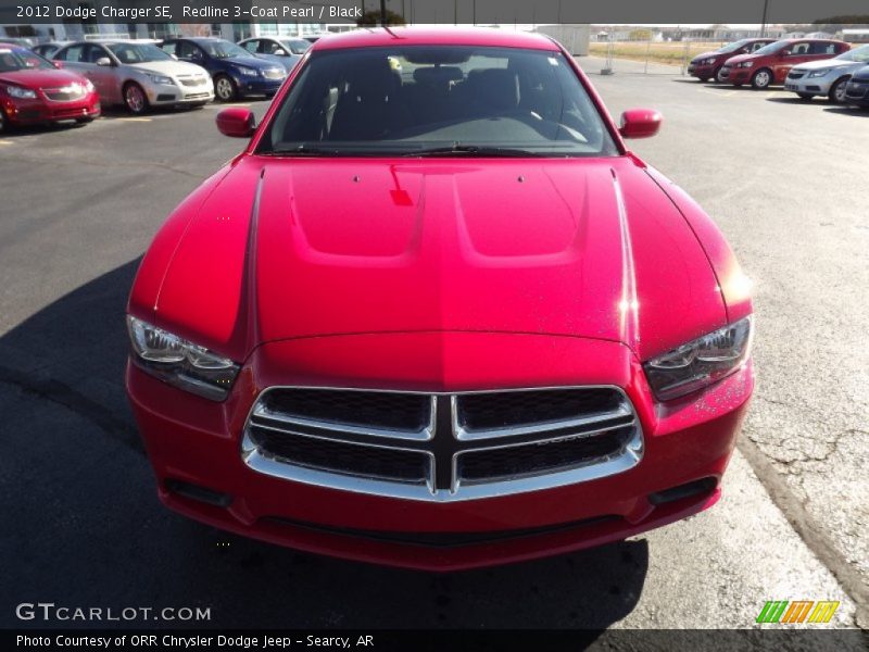 Redline 3-Coat Pearl / Black 2012 Dodge Charger SE