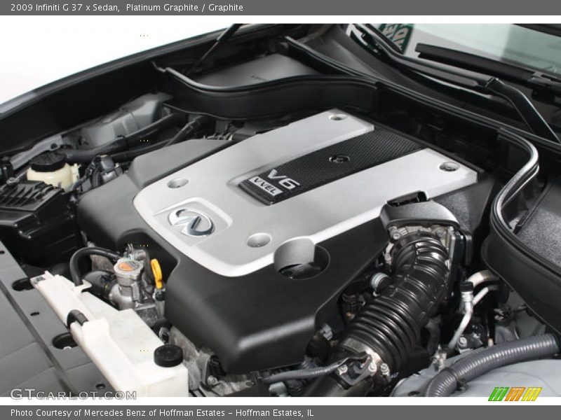 Platinum Graphite / Graphite 2009 Infiniti G 37 x Sedan