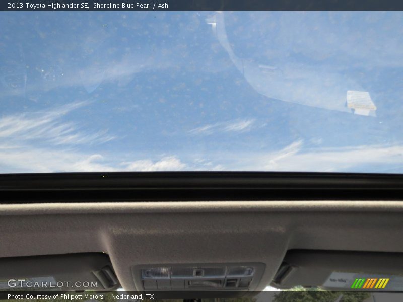 Shoreline Blue Pearl / Ash 2013 Toyota Highlander SE