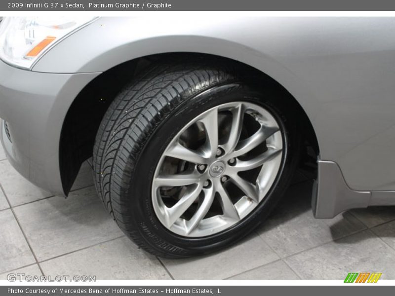Platinum Graphite / Graphite 2009 Infiniti G 37 x Sedan