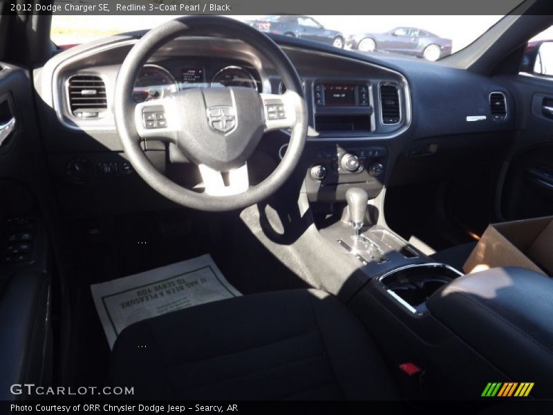 Redline 3-Coat Pearl / Black 2012 Dodge Charger SE
