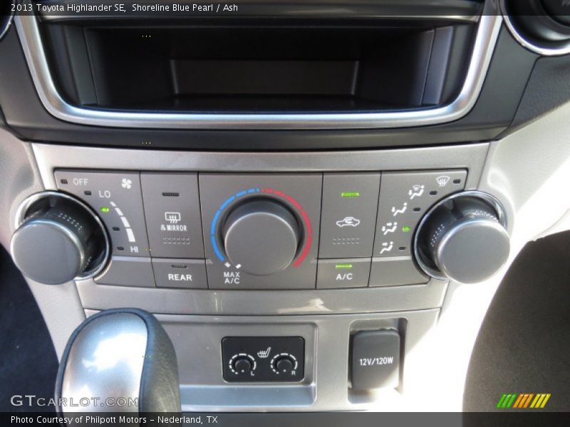 Shoreline Blue Pearl / Ash 2013 Toyota Highlander SE