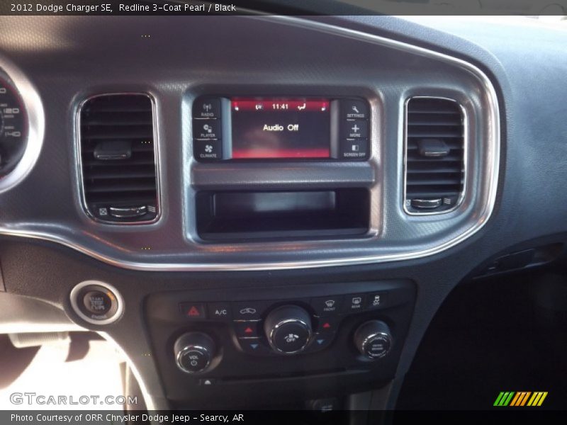 Redline 3-Coat Pearl / Black 2012 Dodge Charger SE