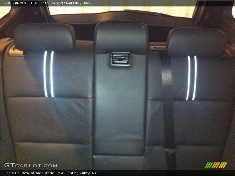 Titanium Silver Metallic / Black 2006 BMW X3 3.0i