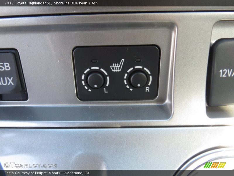 Shoreline Blue Pearl / Ash 2013 Toyota Highlander SE