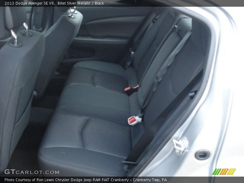 Billet Silver Metallic / Black 2013 Dodge Avenger SE V6