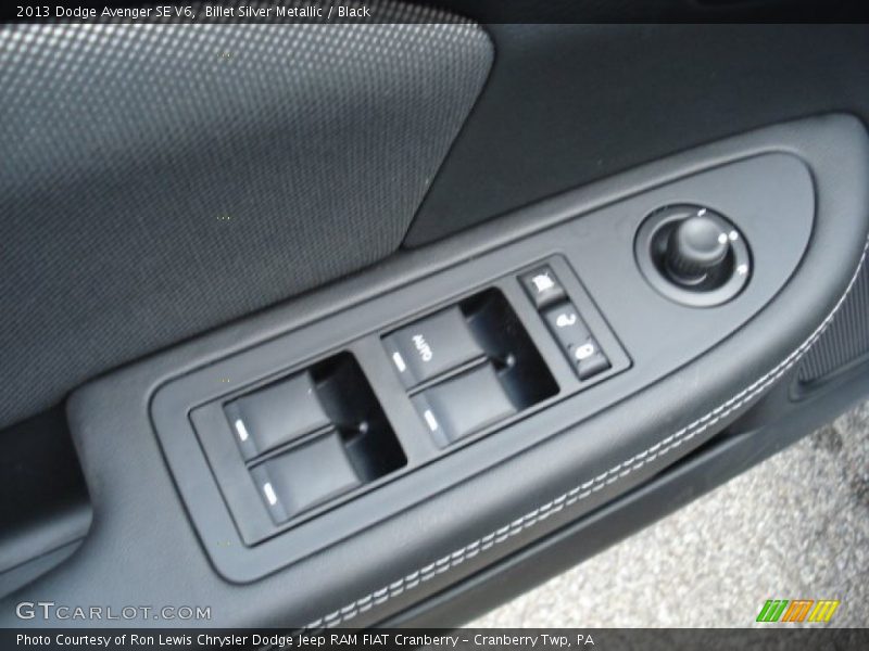 Billet Silver Metallic / Black 2013 Dodge Avenger SE V6