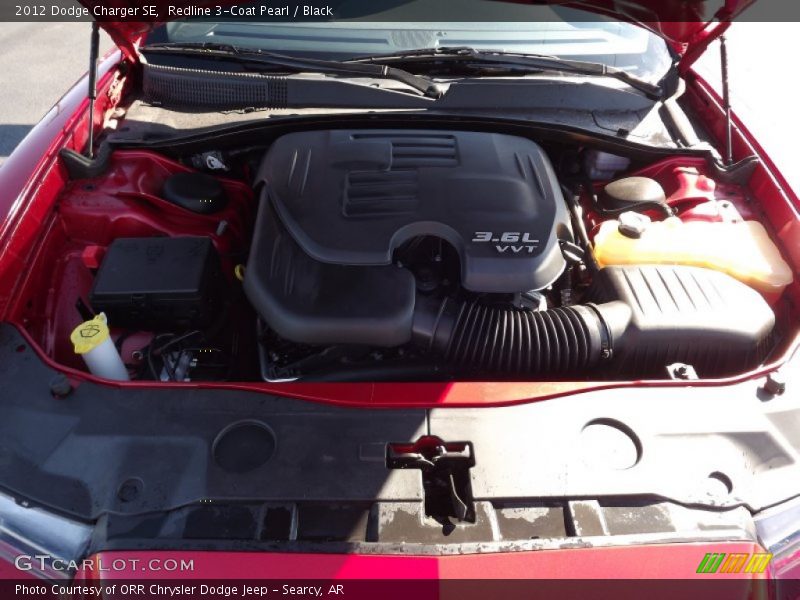 Redline 3-Coat Pearl / Black 2012 Dodge Charger SE