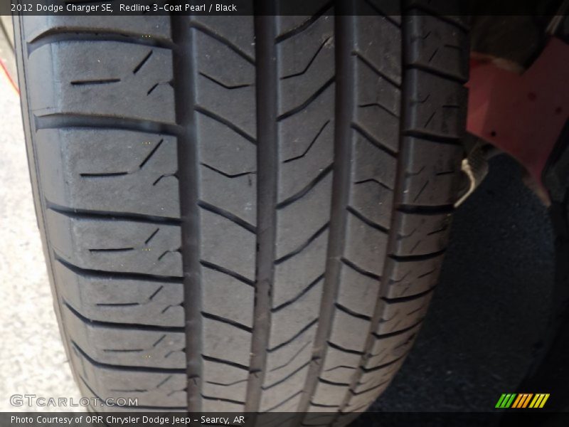 Redline 3-Coat Pearl / Black 2012 Dodge Charger SE